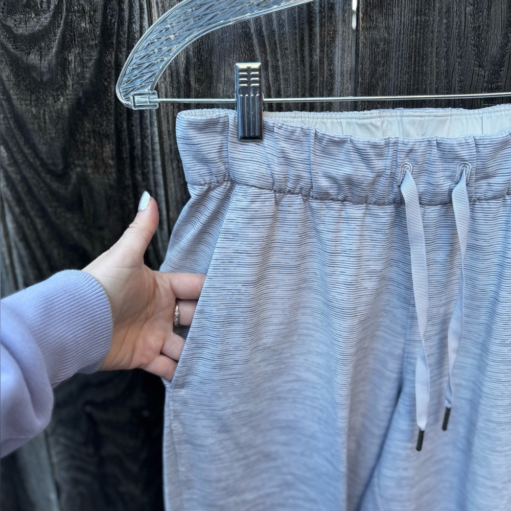Lululemon Athletica On the Fly Wee Are From Space Nimbus Grey Athletic Joggers 4 - Picture 11 of 15